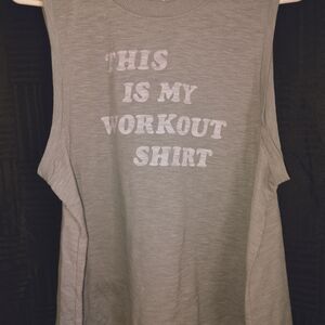 Old Navy Gray Muscle Tee - Women's